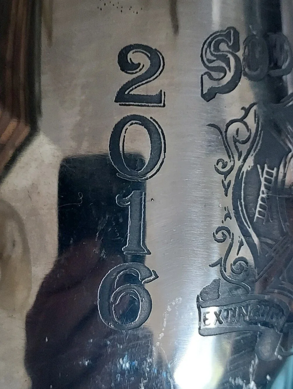Soda City Columbia SC 2016 Metal Stein Fire Dept Extinguish Thirst Tankard
